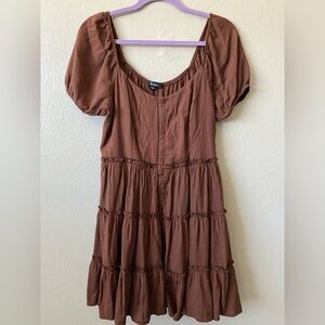 Trixxi Brown Dress